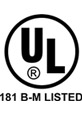 UL 181 B-M Listed